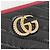 Clutch Gucci Marmont in pelle nera - vista 7