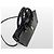 Autre Marque Borsa a spalla Monogram Cabas in pelle di vitello Gold Small Nera - vista 4