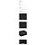Tom Ford Bifold Wallet with Silver Logo Black - view 2