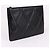 Salvatore Ferragamo Clutch matelassé nera con tracolla Medium - vista 4