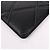 Salvatore Ferragamo Clutch matelassé nera con tracolla Medium - vista 9