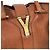 Autre Marque Borsa a spalla tote Cabas Chyc in pelle da donna, Small, Marrone - vista 9