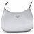Prada Borsa a tracolla Cleo in pelle spazzolata Cornflower - vista 3