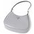 Prada Borsa a tracolla Cleo in pelle spazzolata Cornflower - vista 5