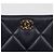 Clutch Chanel Large Marrone In Agnello - vista 3