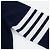 Thom Browne Kaschmir-Strickpullover mit Rundhalsausschnitt diagonal Navy - Ansicht 4