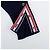 Thom Browne Kaschmir-Strickpullover mit Rundhalsausschnitt diagonal Navy - Ansicht 9