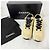 Chanel Sneakers in camoscio beige con logo CC - vista 3