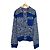 Kenzo Fisherman Logo Strickcardigan Blue - Ansicht 3