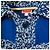 Kenzo Fisherman Logo Strickcardigan Blue - Ansicht 5