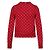 Comme Des Garcons Jersey de lã com malha de padrão de bolinhas estampado - vista 5