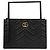 Gucci Gesteppte Leder-Clutch Schwarz