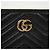 Gucci Gesteppte Leder-Clutch Schwarz - Ansicht 3