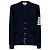 Thom Browne Wollcardigan mit diagonalen Streifen