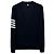 Thom Browne Wollcardigan mit diagonalen Streifen - Ansicht 7