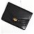 Chanel Clutch con patta Chevron Nero - vista 6