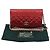 Chanel Borsa a tracolla WOC Wallet on Chain in vernice rossa - vista 3
