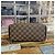 Borsa Louis Vuitton Damier Ebene Brera Marrone - vista 4