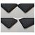 Chanel Boy Clutch Caviar New Medium Black Silver - vista 7