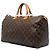 Borsa Boston Louis Vuitton Monogram Speedy 40 Marrone - vista 2