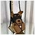 Borsa Dior Bobby Zip Mini in pelle marrone - vista 3