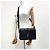 Autre Marque Borsa a tracolla Monogram University Crossbody Black - vista 2