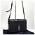 Autre Marque Borsa a tracolla Monogram University Crossbody Black - vista 6