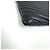 Autre Marque Clutch matelassé Chevron Gold New Medium Black - vista 10