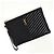 Autre Marque Clutch matelassé Chevron Gold New Medium Black - vista 5