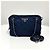 Prada Borsa a tracolla trapuntata in nylon con logo triangolare Navy - vista 2