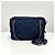 Prada Borsa a tracolla trapuntata in nylon con logo triangolare Navy - vista 4