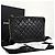Chanel Clutch con dettaglio a catena Nero - vista 3