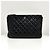Chanel Clutch con dettaglio a catena Nero - vista 5
