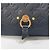 Louis Vuitton Monogram Canvas BB Nero Pelle - vista 2