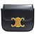 Céline Mini Cloud in vitello lucido nero - vista 2