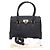 Salvatore Ferragamo Borsa Tote Gancini Medium Borsa a Tracolla Nera - vista 11