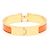 Bracciale Hermès PM Click H Oro Arancio - vista 4