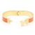 Bracciale Hermès PM Click H Oro Arancio - vista 6