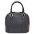 Borsa Mini Dome Micro Guccissima GG nera e borsa a tracolla - vista 3