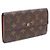 Louis Vuitton Sarah Long Wallet aus Monogram Canvas - Ansicht 2