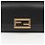 Fendi Tarjetero de bolsillo de cuero Negro - vista 2