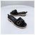 Chanel Sandali pantofole in tweed da donna Nero - vista 2