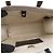 Burberry Freya Mini Two-Tone Canvas Leather Tote Bag Schwarz - Ansicht 11