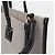 Burberry Freya Mini Two-Tone Canvas Leather Tote Bag Schwarz - Ansicht 7