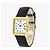 Relógio Casio MTP-B190GL-7BVDF de couro dourado - vista 3