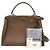 Fendi Borsa a Tracolla Tote Peekaboo Medium Marrone