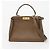 Fendi Borsa a Tracolla Tote Peekaboo Medium Marrone - vista 2