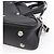 Balenciaga Borsa a tracolla Triangle Duffle in pelle Nero - vista 8