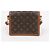 Louis Vuitton Borsa Dauphine Mini Monogram Reverse Canvas - vista 4