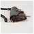 Louis Vuitton Borsa crossbody nera con lucchetto sulla tracolla - vista 5